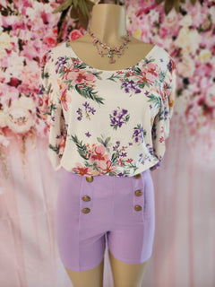 Blusa Flores