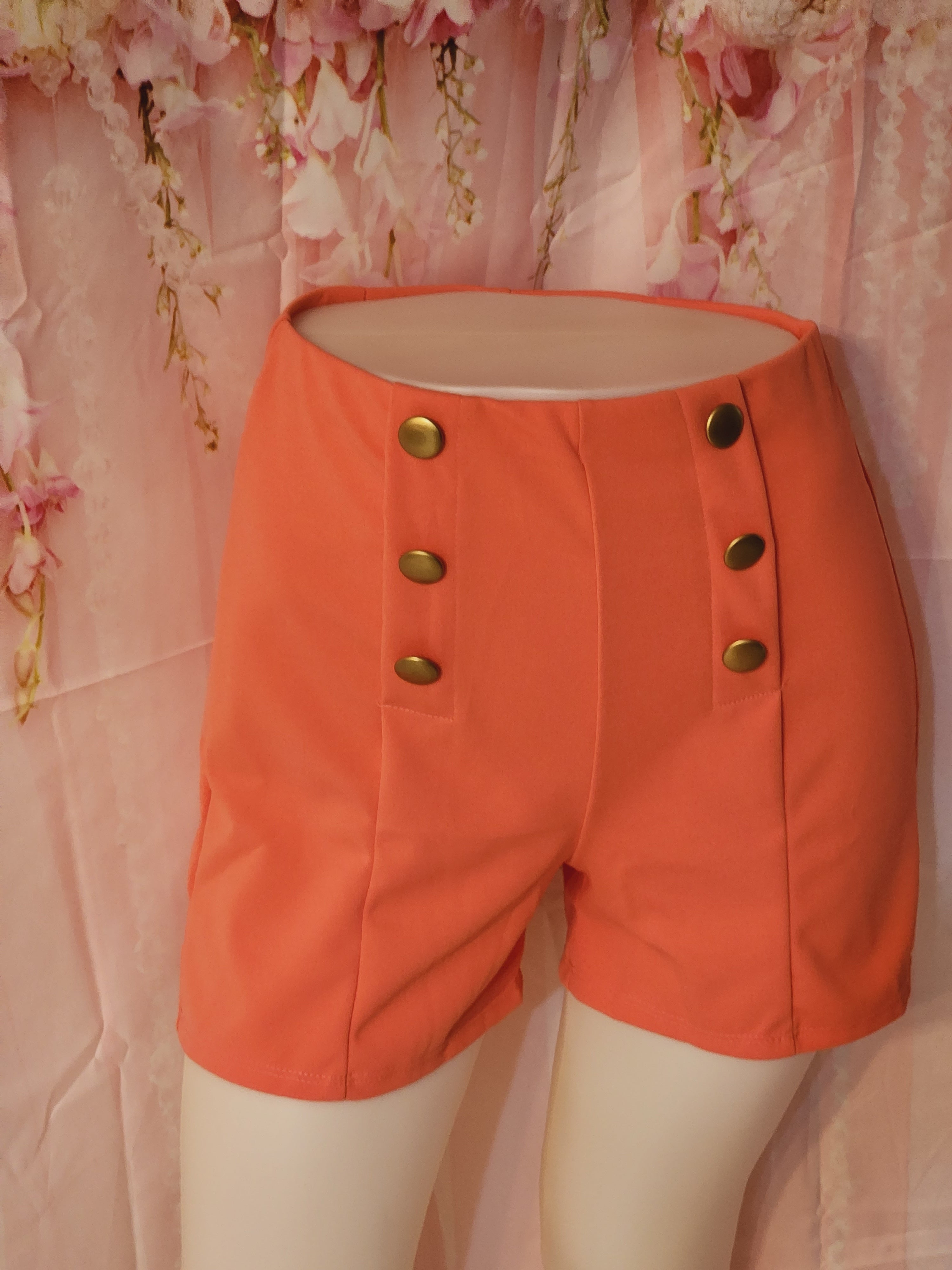 Pantalon Corto Botones