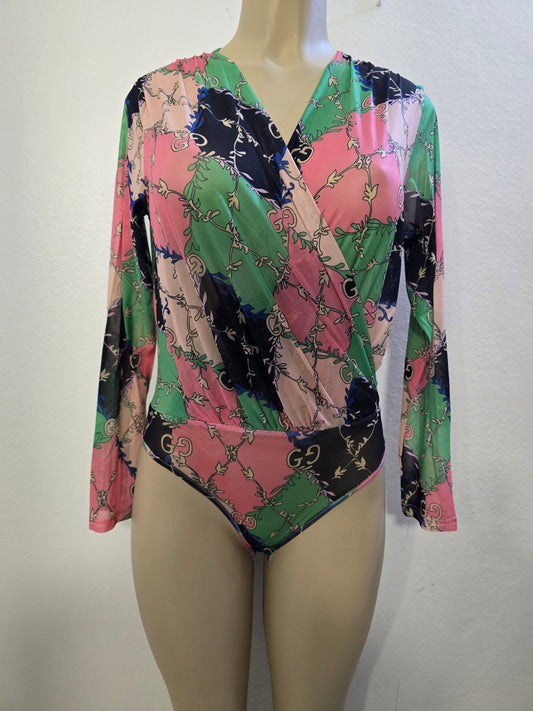 Blusa estilo Bodysuit Manga Larga - GM Fashion Boutique