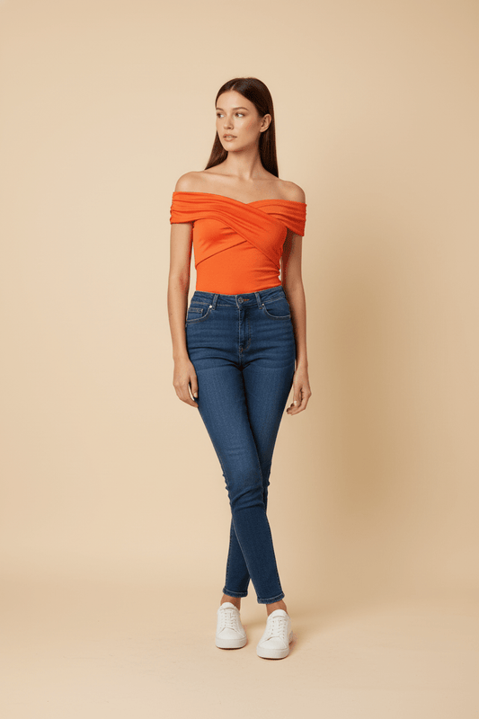 Top Off - Shoulder Cruzado - GM Fashion Boutique