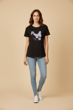 Camiseta “Butterfly Style” - GM Fashion Boutique