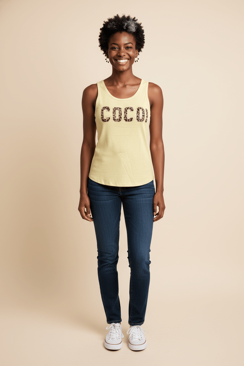 Tank Top “COCO” Chic con Detalle Glam - GM Fashion Boutique
