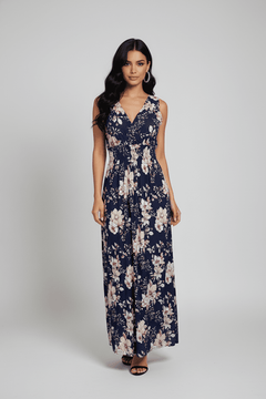 Vestido Largo Floral Elegance – Estilo Boho Chic - GM Fashion Boutique