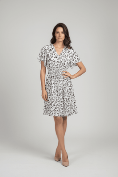 Vestido Corto Floral Corte Corcel - GM Fashion Boutique