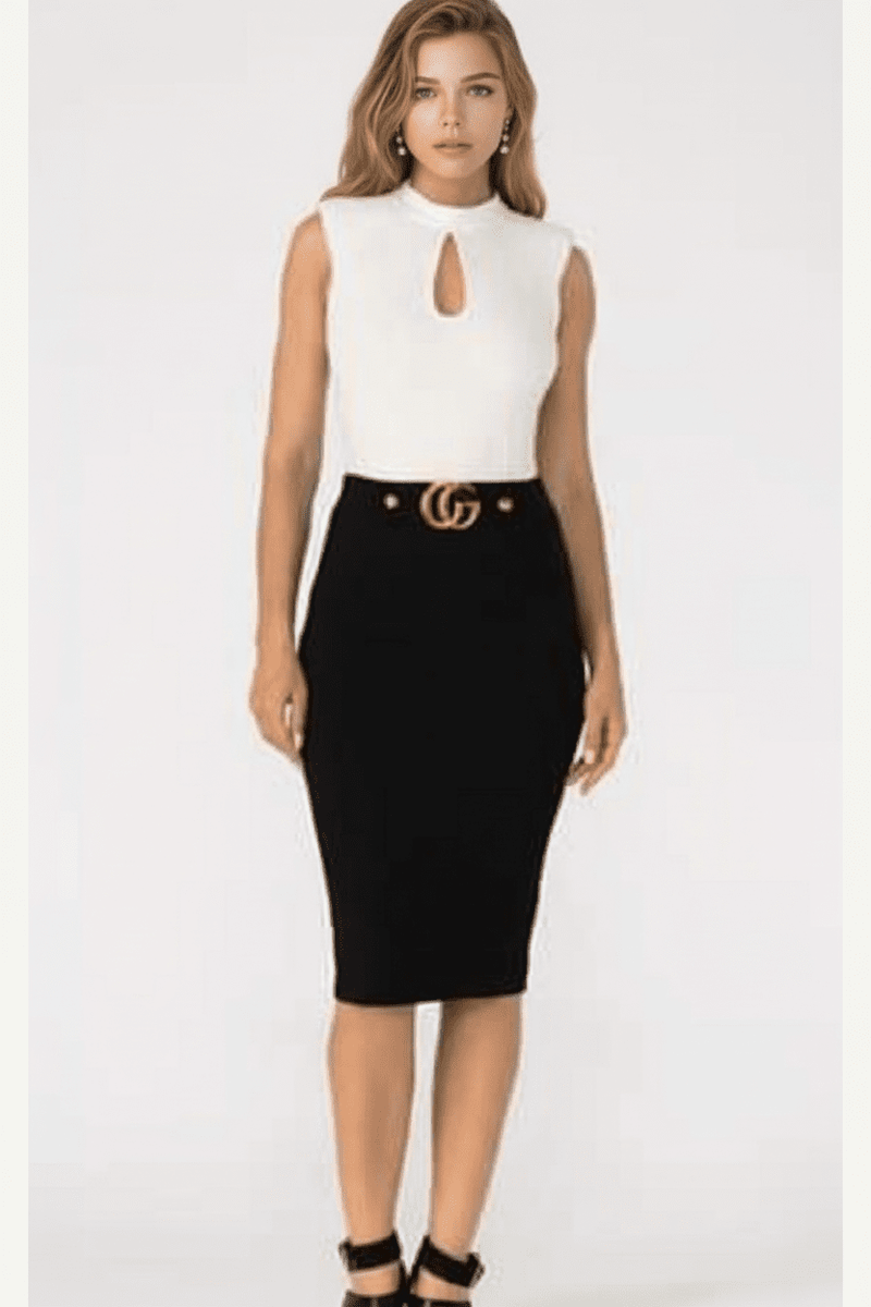 Falda de Vestir Recta | Elegancia Clásica y Versátil - GM Fashion Boutique