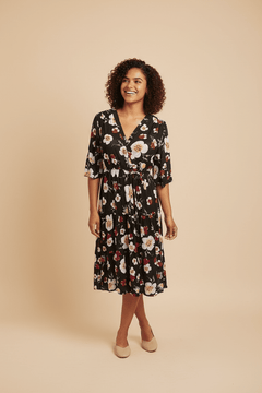 Vestido Flor Blanca - GM Fashion Boutique