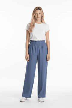 Pantalón Palazzo Cintura con Elástico - GM Fashion Boutique