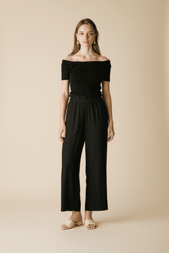 Pantalón Palazzo Cintura con Elástico - GM Fashion Boutique