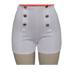 Pantalon Corto Botones