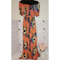 Vestido Maxi  Dress con  mangas