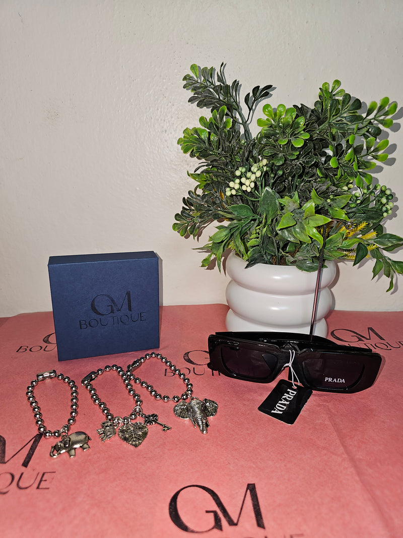 Pulsera Cadena Militar en Plata