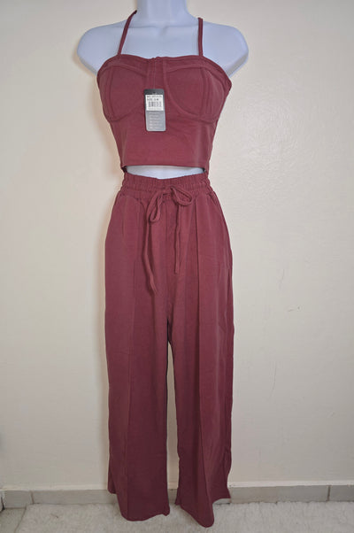 Conjunto Pantaslon y Crops Cop