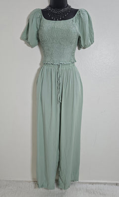 Conjunto de Pantalon y Tops Crops