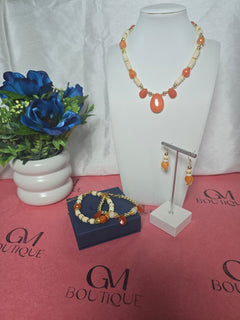 Set Collar, Pulsera y Pantallas