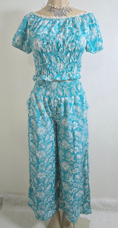 Conjunto Palazzo y Blusa