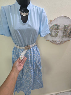 Vestidos Bicolor Diseño Gotas