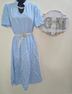 Vestidos Bicolor Diseño Gotas