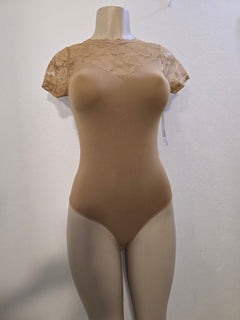 Blusa Bodysuit con Encaje Floral - GM Fashion Boutique