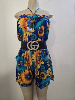 🌺 Romper Corto Floral Multicolor - GM Fashion Boutique