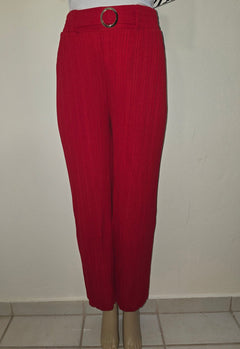 Pantalón Hebilla Decorativa Dorado - GM Fashion Boutique