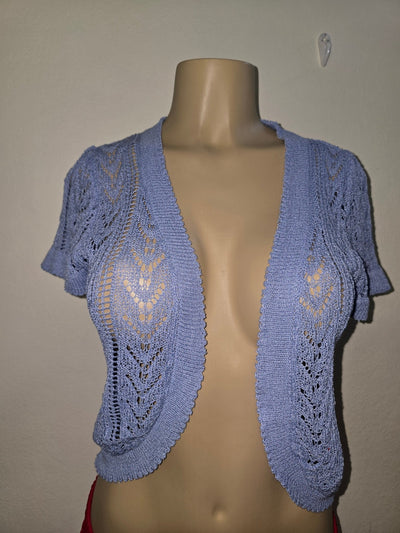 Cardigan Tejido Calado – Manga Corta - GM Fashion Boutique