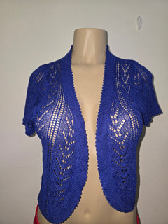 Cardigan Tejido Calado – Manga Corta - GM Fashion Boutique