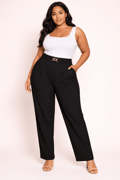 Pantalon Hebilla Dorada Pequeña - GM Fashion Boutique