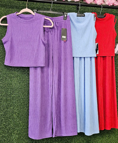 Conjunto 2 Piezas Panatalon Top - GM Fashion Boutique