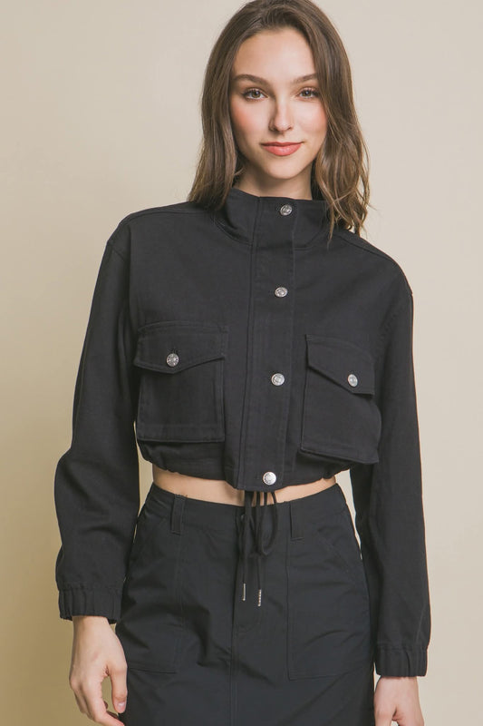 Jacket Crop - Look Mahón - GM Fashion Boutique