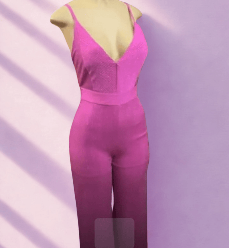 ✨ Jumpsuit Rosa Fucsia Elegante - GM Fashion Boutique
