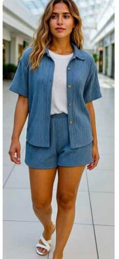 Conjunto 2 Piezas Pantalon Corto - GM Fashion Boutique