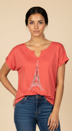 Blusa Eiffel con Brillo - GM Fashion Boutique
