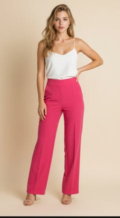 Pantalón de Vestir Sastre de Tiro Alto - GM Fashion Boutique