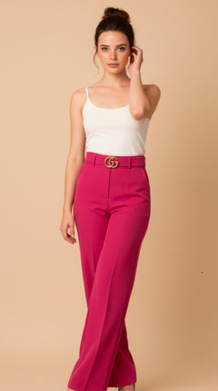 Pantalon Hebilla G Dorada Mate - GM Fashion Boutique
