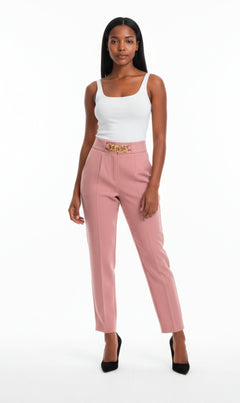 Pantalón Skiny Hebilla Decorativa