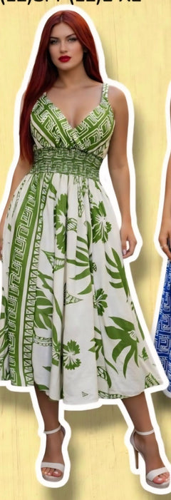 Vestido Tirantes Flor Maga - GM Fashion Boutique