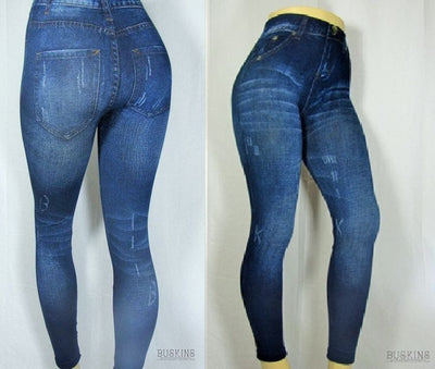 Legging Estilo Mezclilla