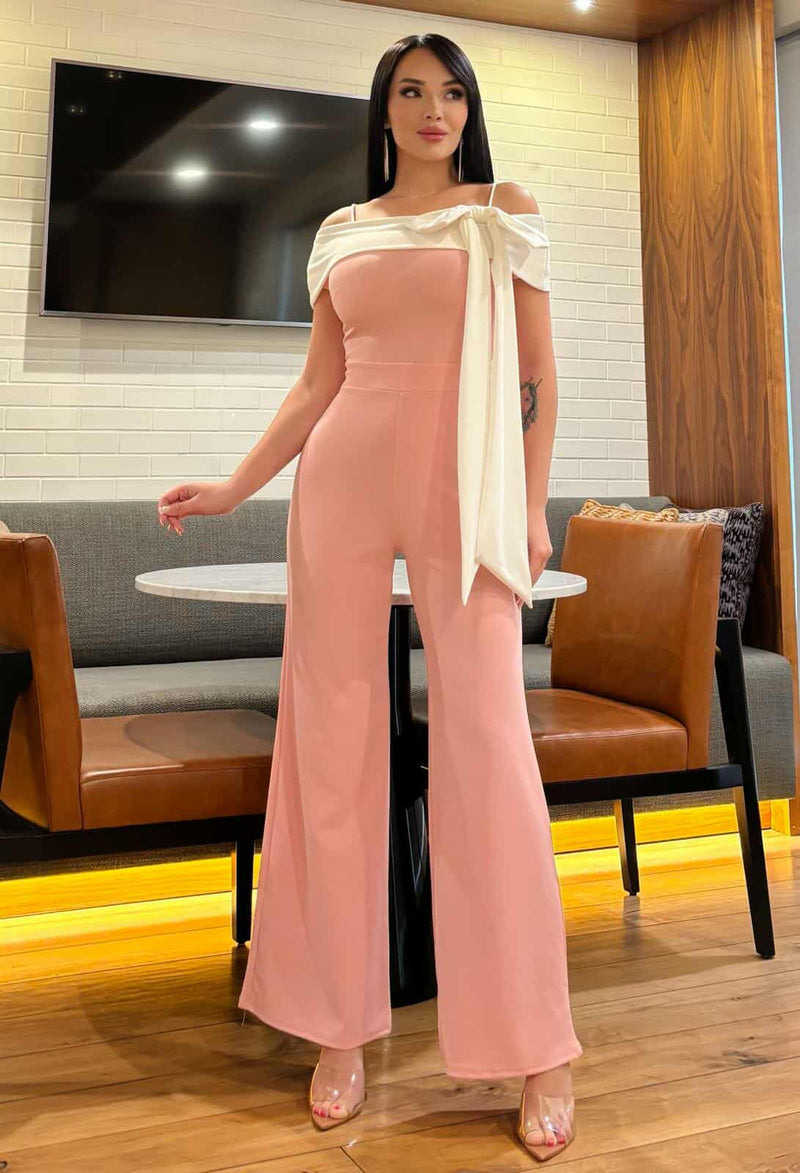 Jumpsuit Elegancia Rosada - GM Fashion Boutique