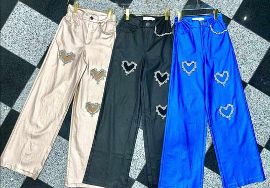 Pantalon en Leder Corazón - GM Fashion Boutique